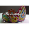 2013 Children gift party crown DIY Mosaic Sticker